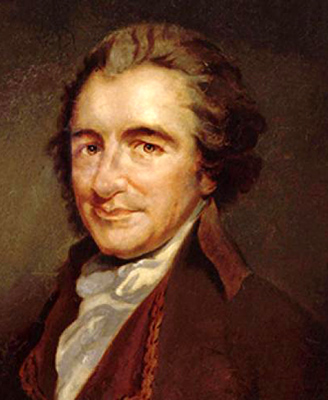 Thomas Paine -  The pen is mighter that the sword
